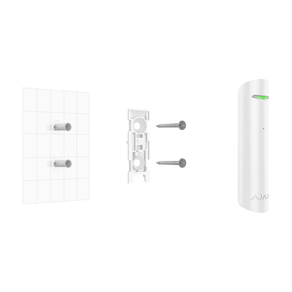 Ajax GlassProtect - Wireless Glass Break Detector, White
