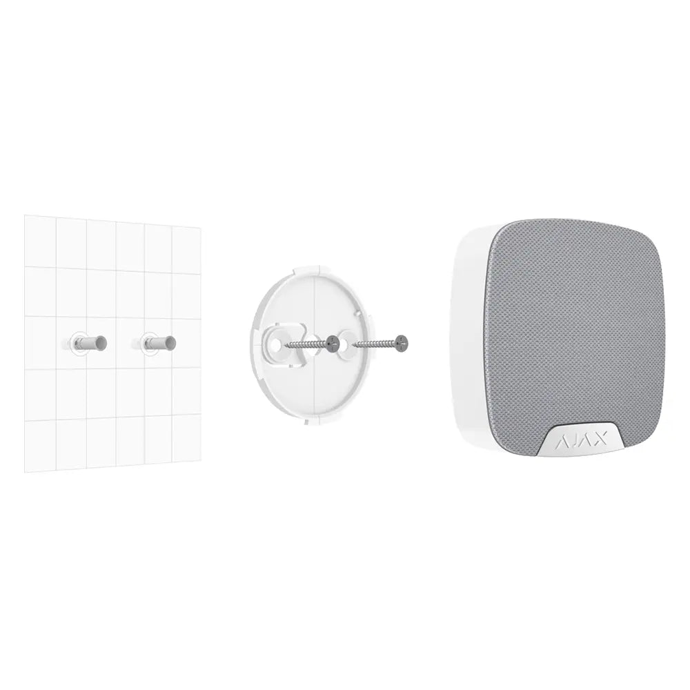 Ajax HomeSiren - Indoor Wireless Siren, White