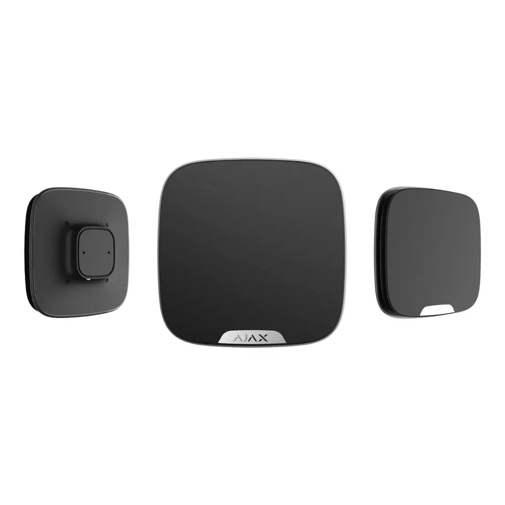 Ajax StreetSiren DoubleDeck - Outdoor Siren with Branding Plate, Black