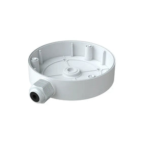 Camera Junction Box (hides the wires) - White, 131mm base