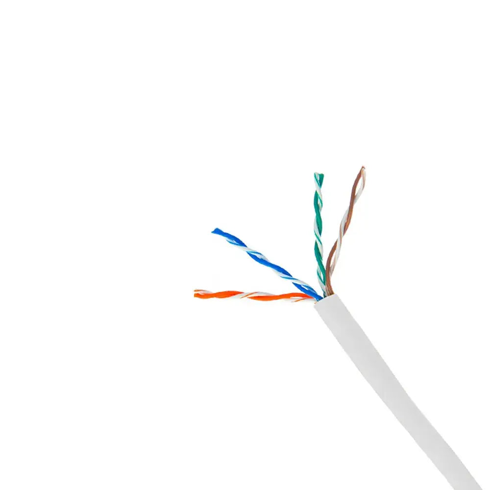 Included: Cat 5e 1000ft White Solid Copper