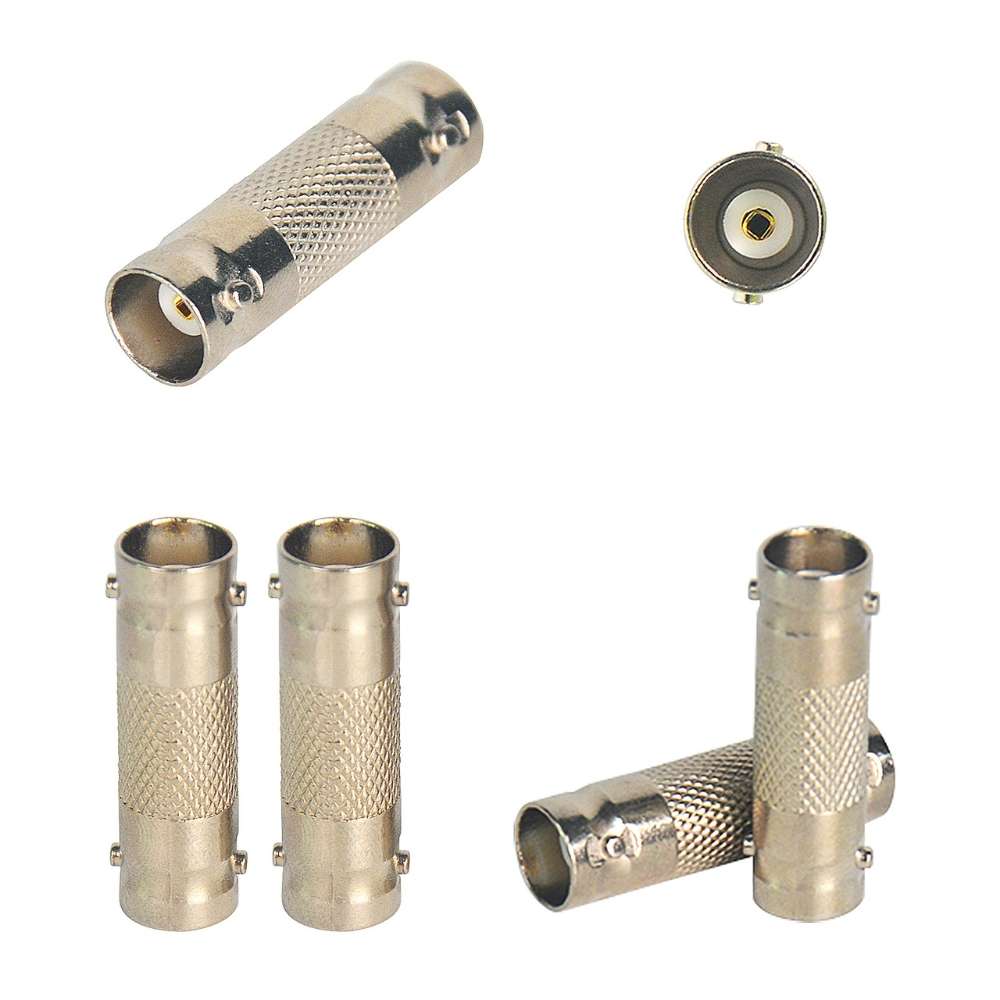 BNC Coupler / Barrel Connector, Female-to-Female (50-pack jar)