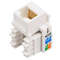 Cat6 RJ45 Keystone Jack, Punch-Down Wall Plate Module
