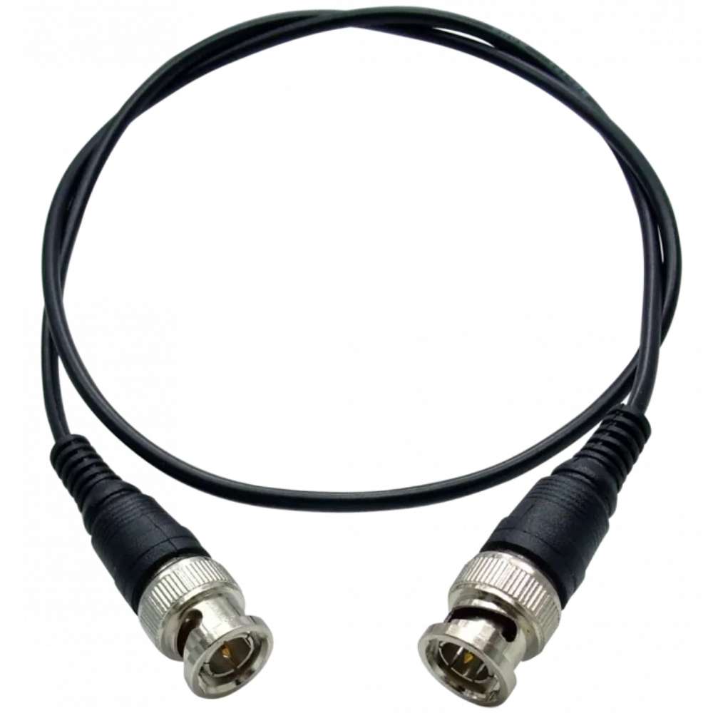 2 ft BNC Coax Jumper Cable for Security Cameras