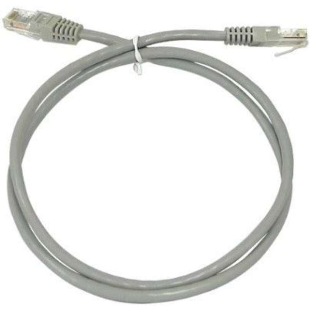3 ft Cat5e Ethernet Patch Cable (Grey)
