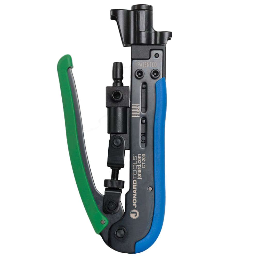 Included: Universal Compression Tool (F, BNC, RCA)