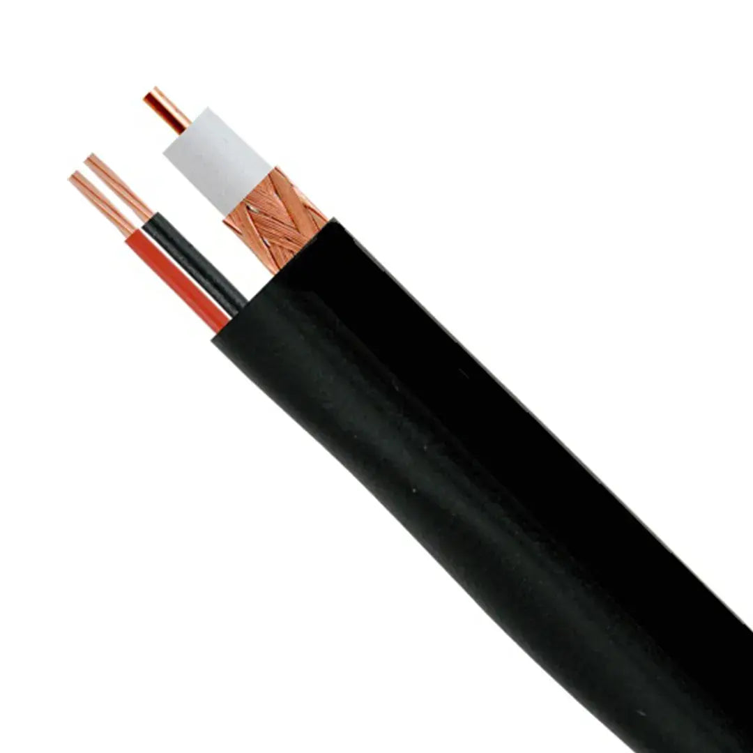 RG59 Siamese 1000ft Black CCA
