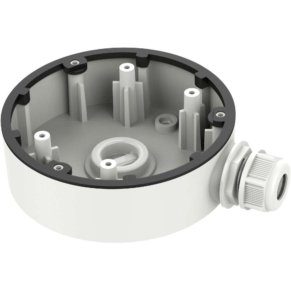 Bullet Camera Junction Box (hides the wires) - White, DM46