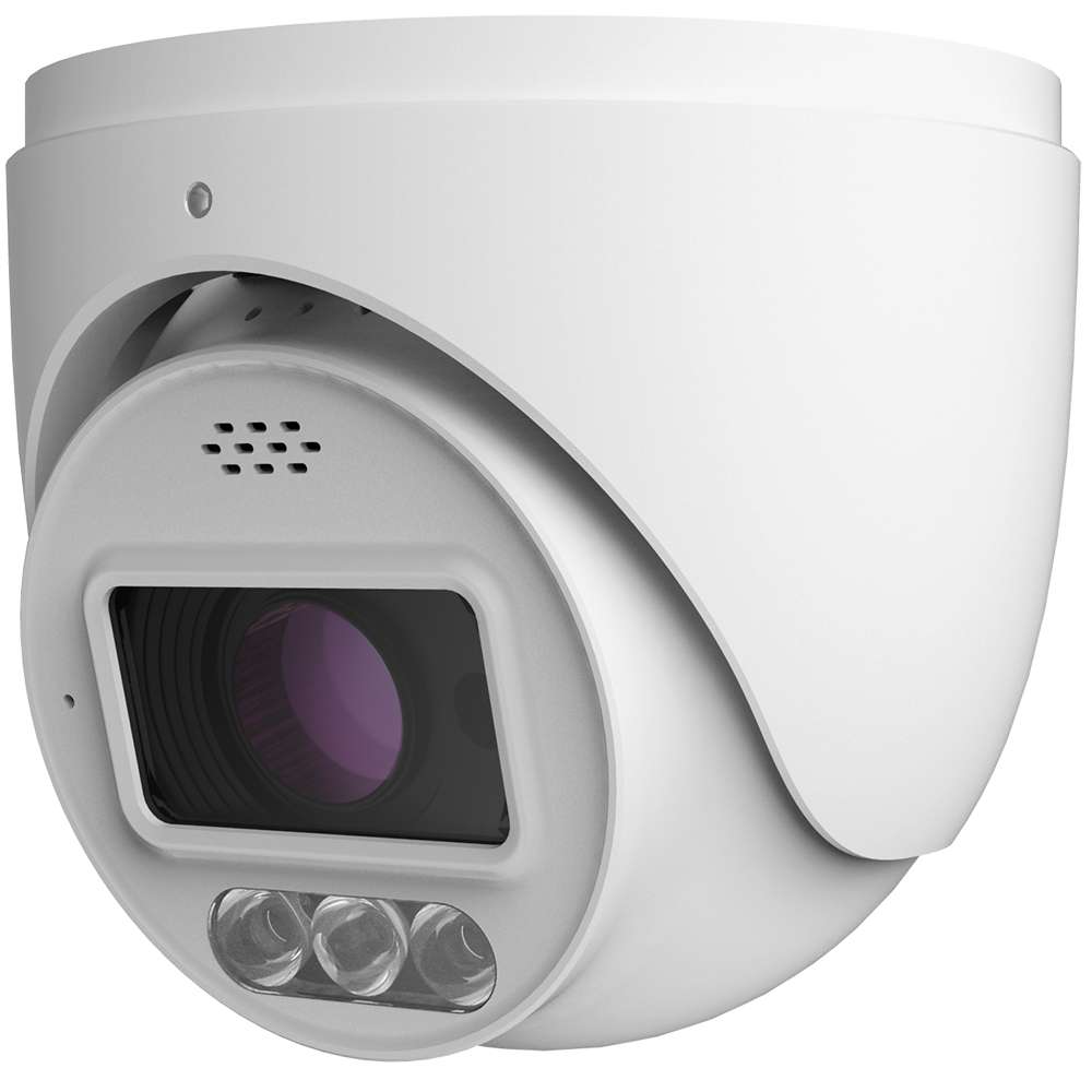 4MP Active Deterrence Motorized Turret Camera