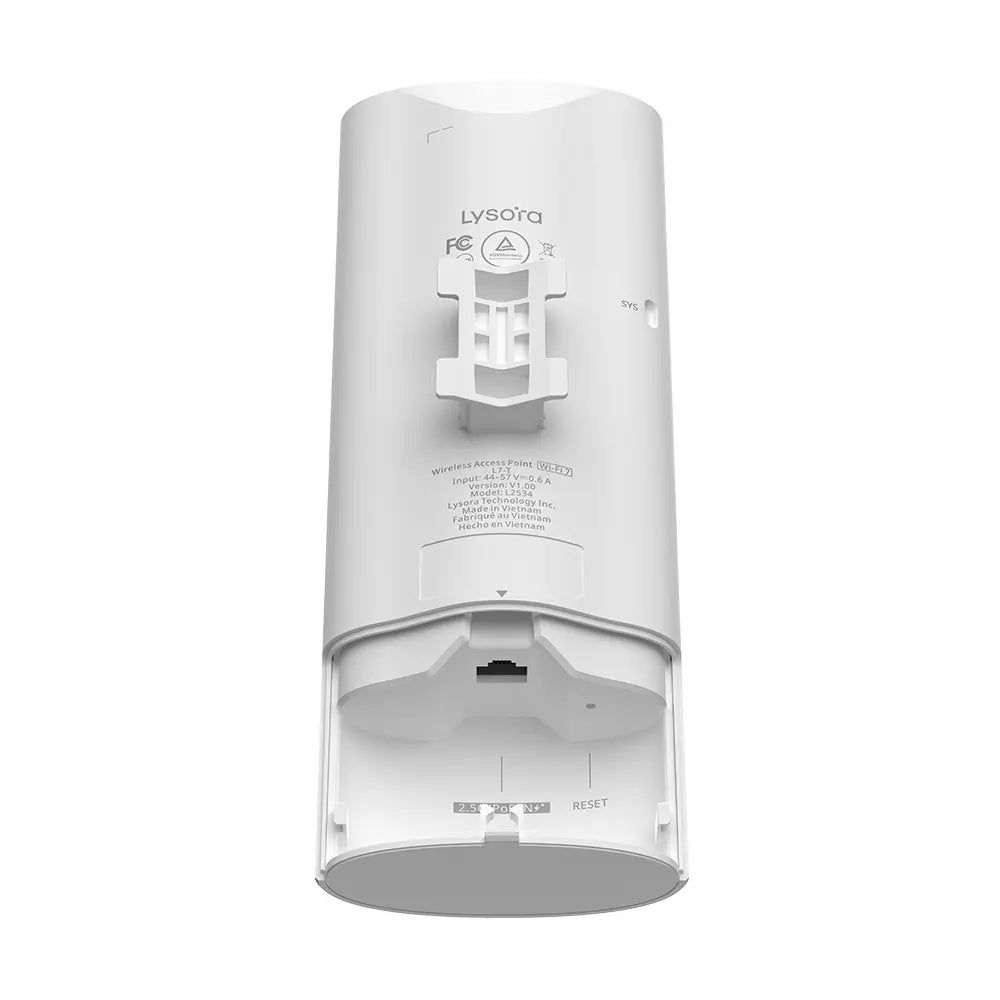 Lysora WiFi 7 Outdoor WiFi Access Point (BE5000)