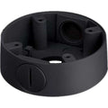 Eyeball Camera Junction Box (hides the wires) - Black, fixed lens