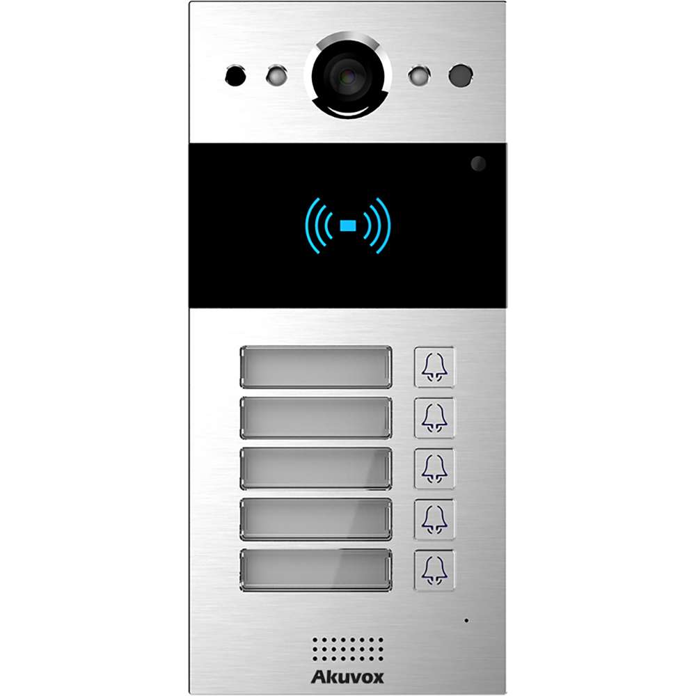 Akuvox R20B 5-Button Multi-Tenant Video Door Station