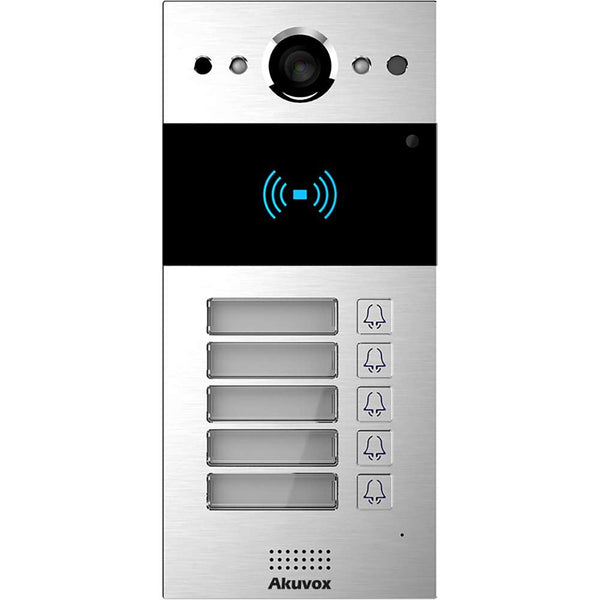 Akuvox R20B 5-Button Multi-Tenant Video Door Station