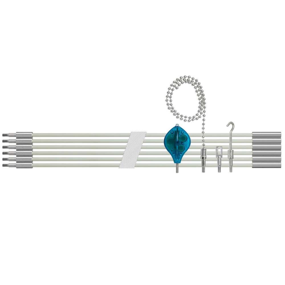 30 ft Glow Rod Wire Pushing Kit