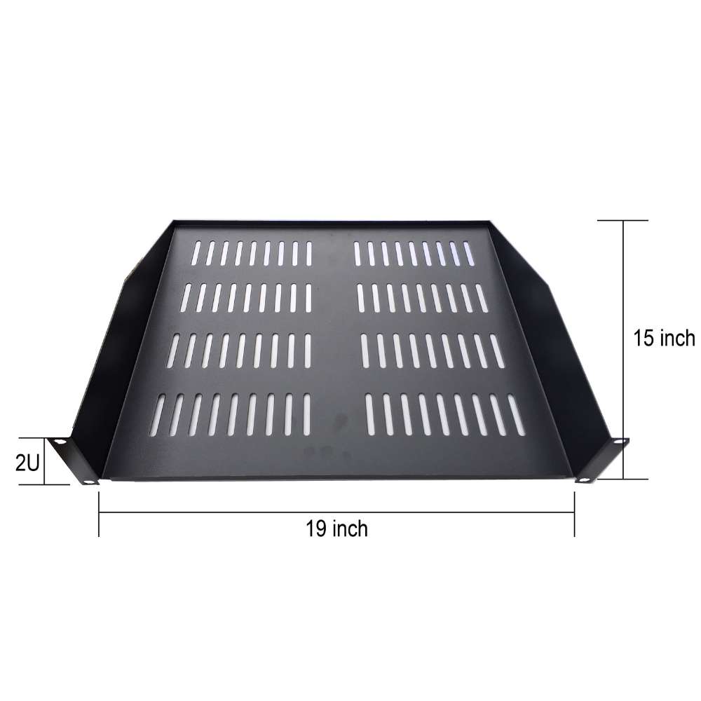 2U Blank Cabinet Panel, 19 in x 15 in