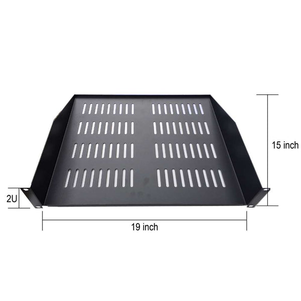 2U Blank Cabinet Panel, 19 in x 15 in