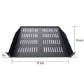 2U Blank Cabinet Panel, 19 in x 18 in