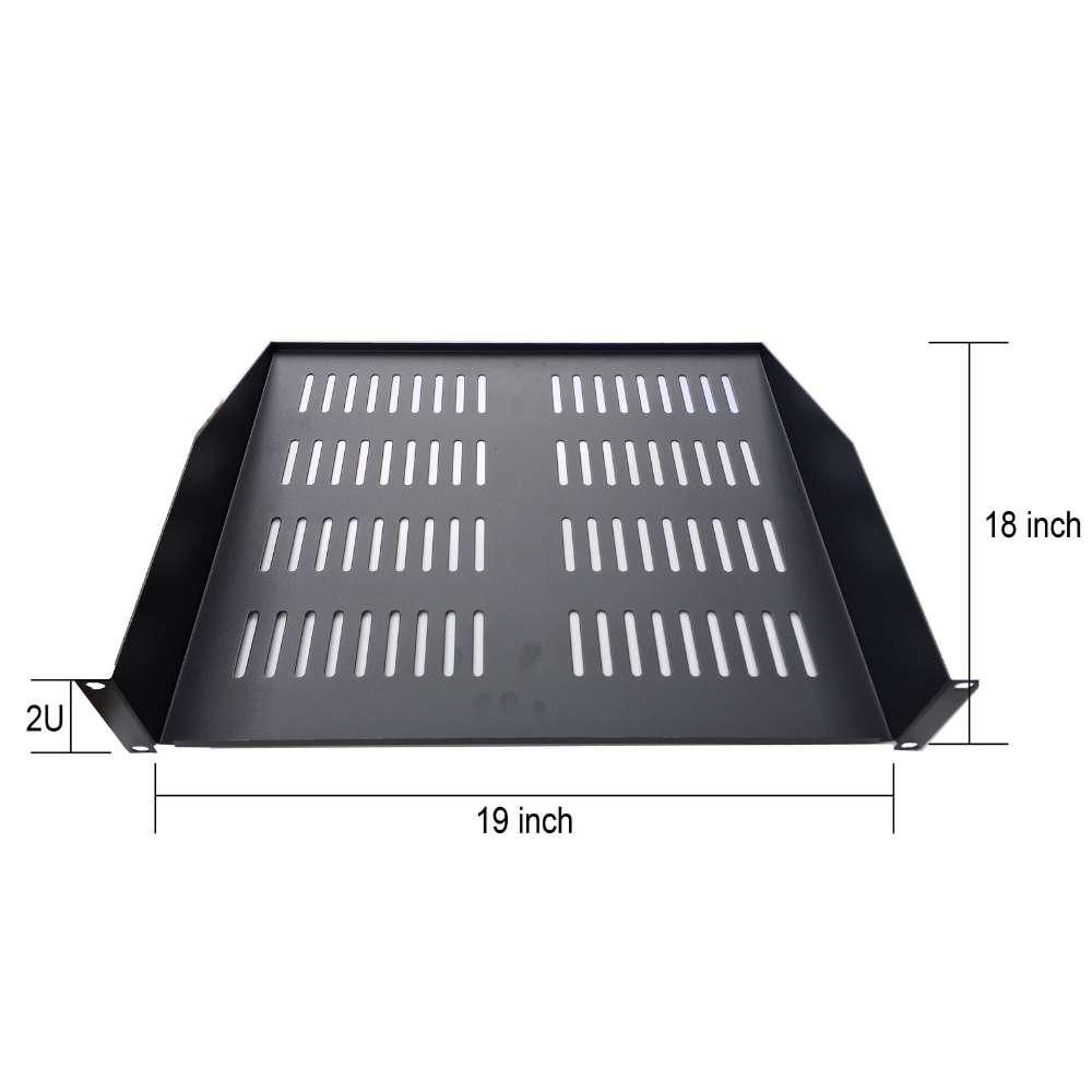 2U Blank Cabinet Panel, 19 in x 18 in