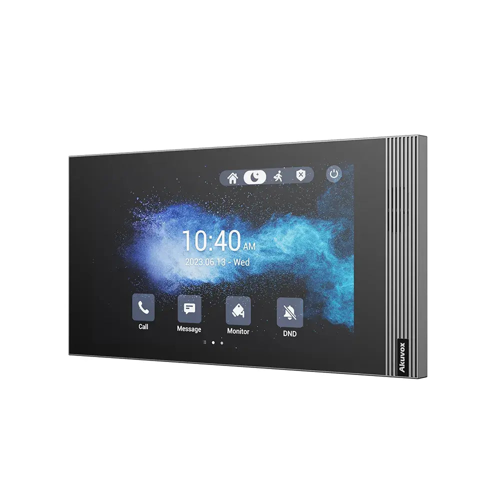 Akuvox S562W V2 WiFi Smart Indoor Monitor, Gray