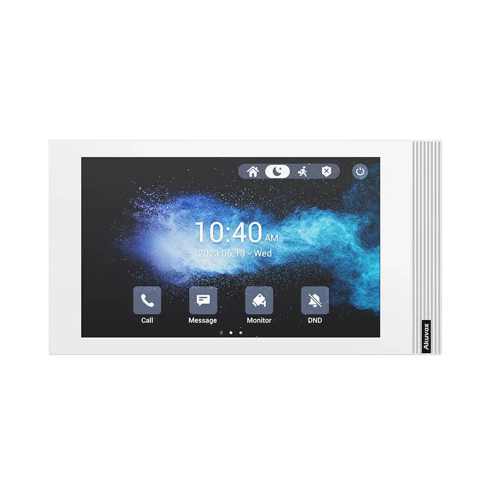 Akuvox S562W V2 WiFi Smart Indoor Monitor, White