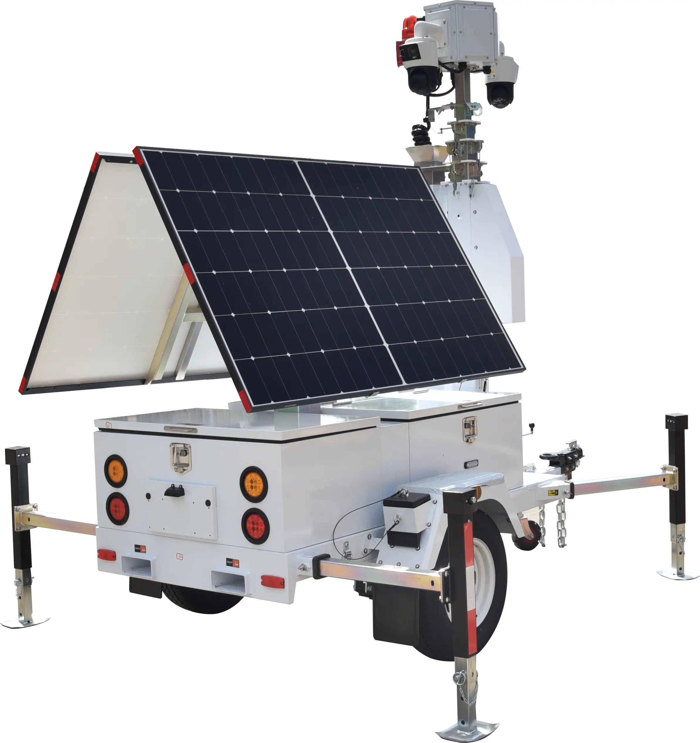 Mobile Solar Security Camera Trailer (SG-008)