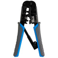 Ratcheting RJ45 / RJ11 Crimp Tool with Stripper