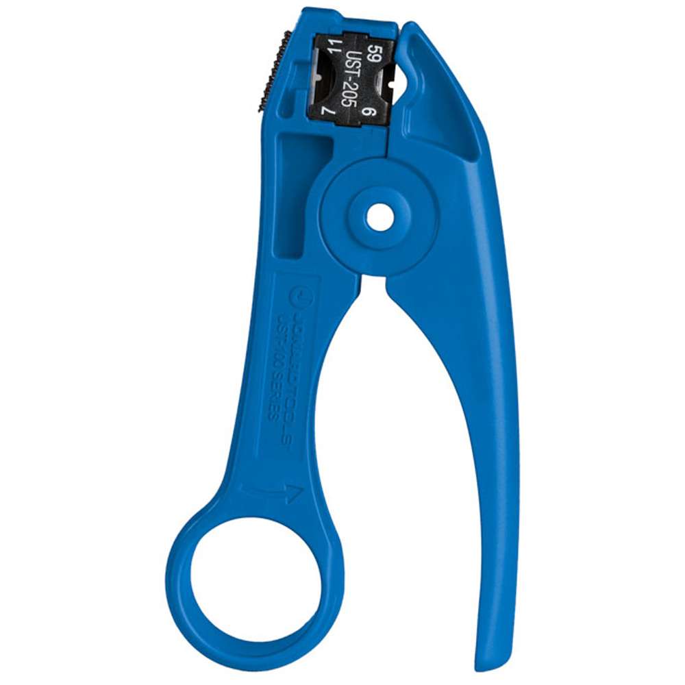 Universal Cable Stripper with Interchangeable Blades