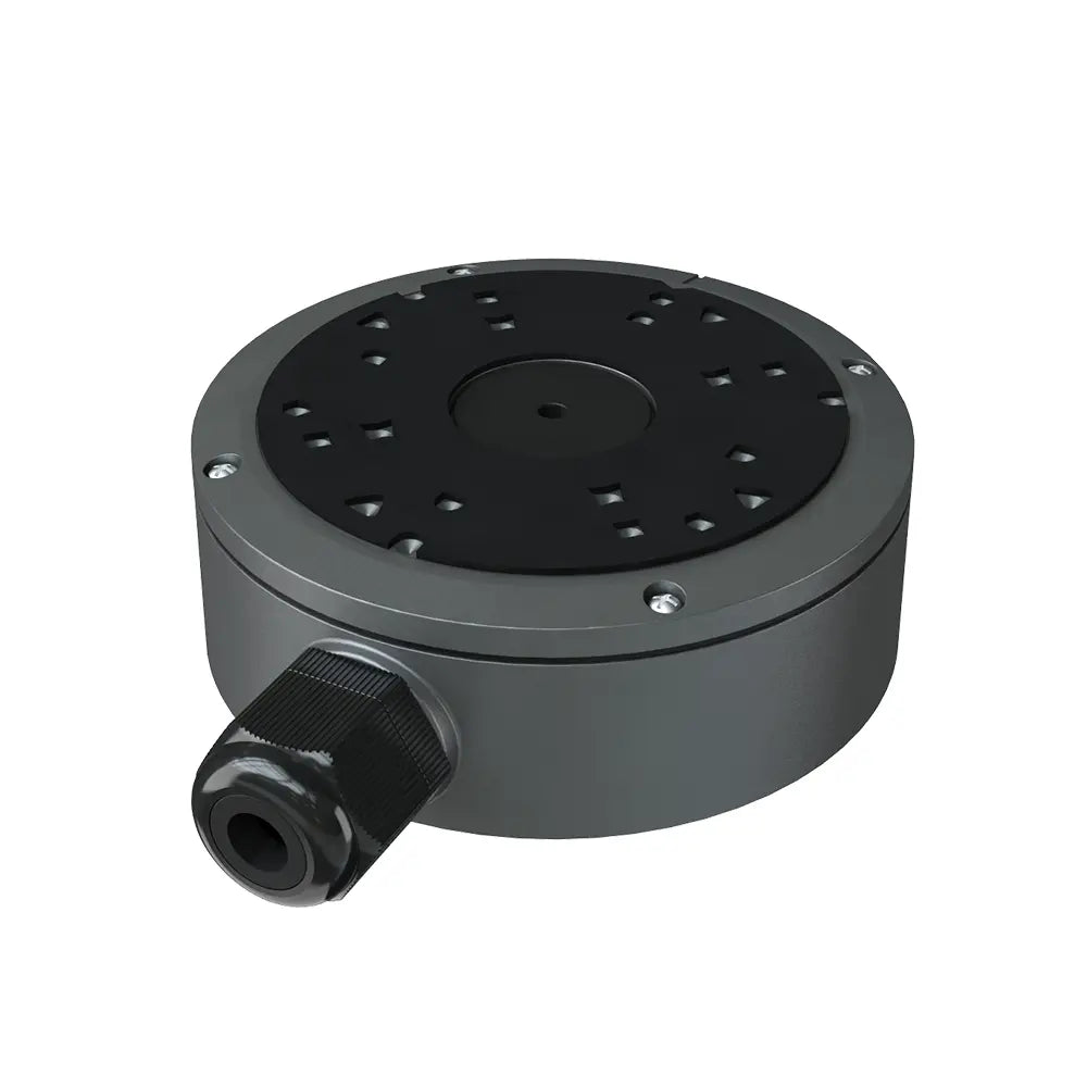 Weatherproof Camera Junction Box (hides the wires) - Grey, 139mm
