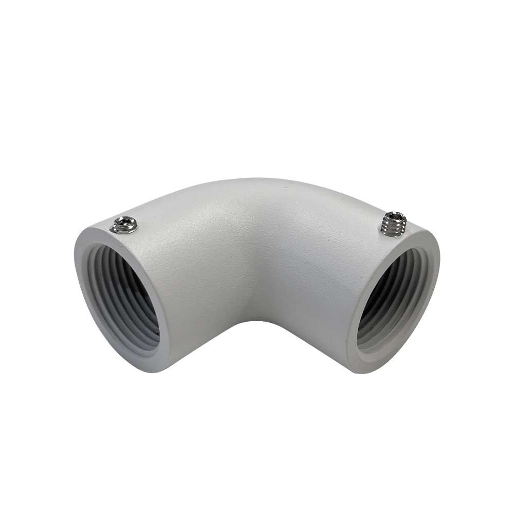 Camera Pipe 90-Degree Elbow - White