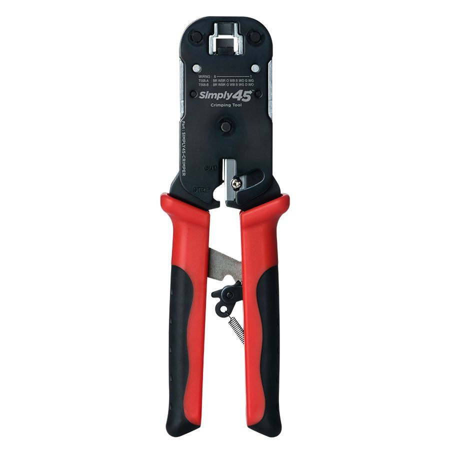 Simply45 S45-C100 pass-through RJ45 crimp tool