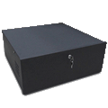 NVR / DVR Lock Box with Fan (21 x 21 x 8 in)